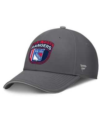 Men's Gray New York Rangers Home Ice Flex Hat