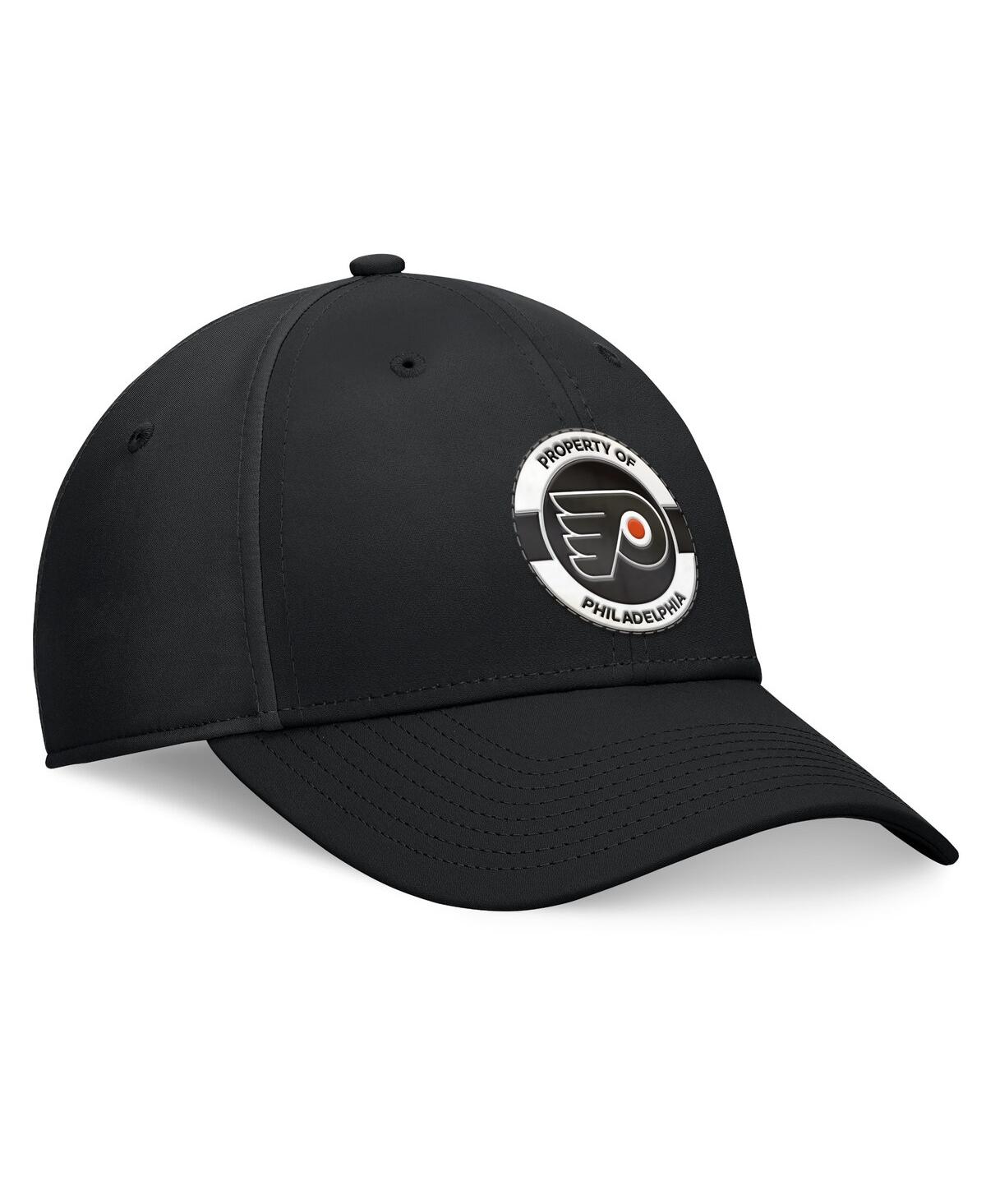 Fanatics Men's Black Philadelphia Flyers Authentic Pro Training Camp Flex Hat In Black