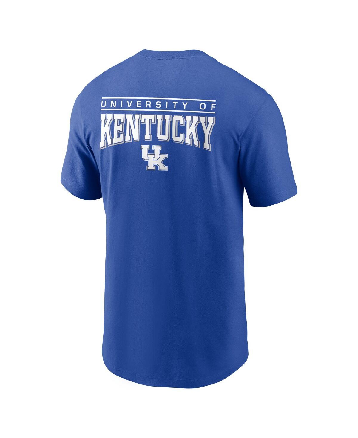 Nike Men's Royal Kentucky Wildcats T-shirt In Blue