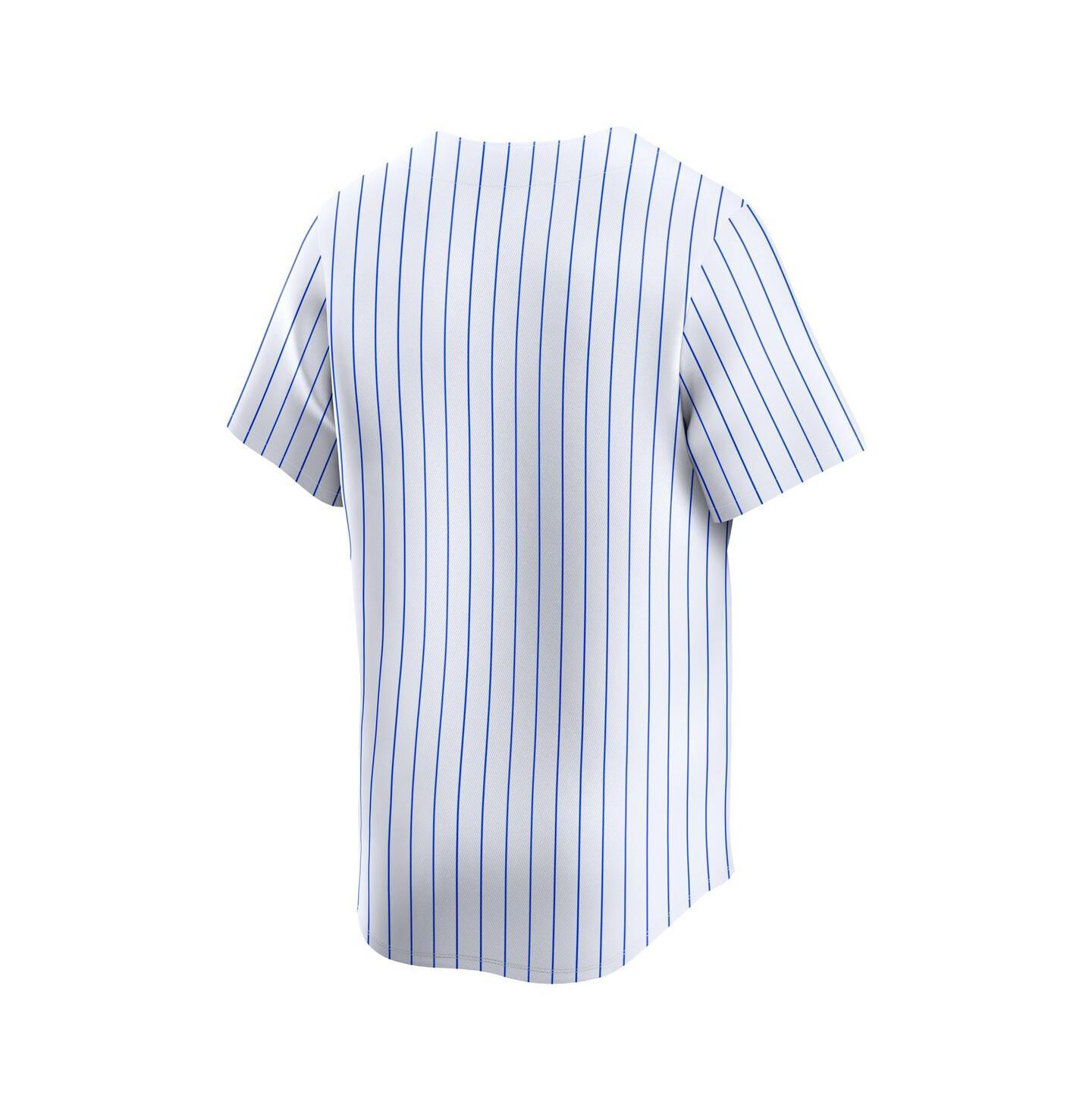 Мужской топ Nike White Duke Blue Devils Home College Limited Baseball Jersey — фото 2