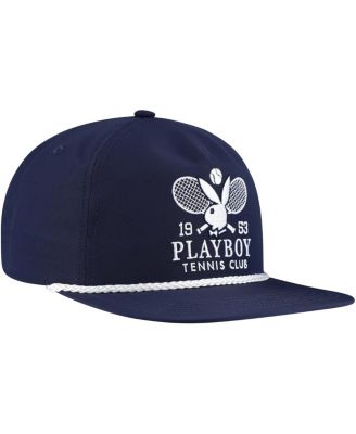Men's Navy Playboy Tennis Club Golf Adjustable Hat