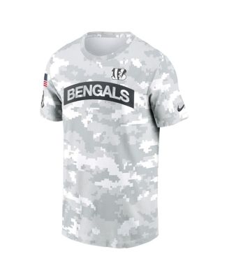Men's White Cincinnati Bengals 2024 Salute To Service Big Tall Performance T-Shirt