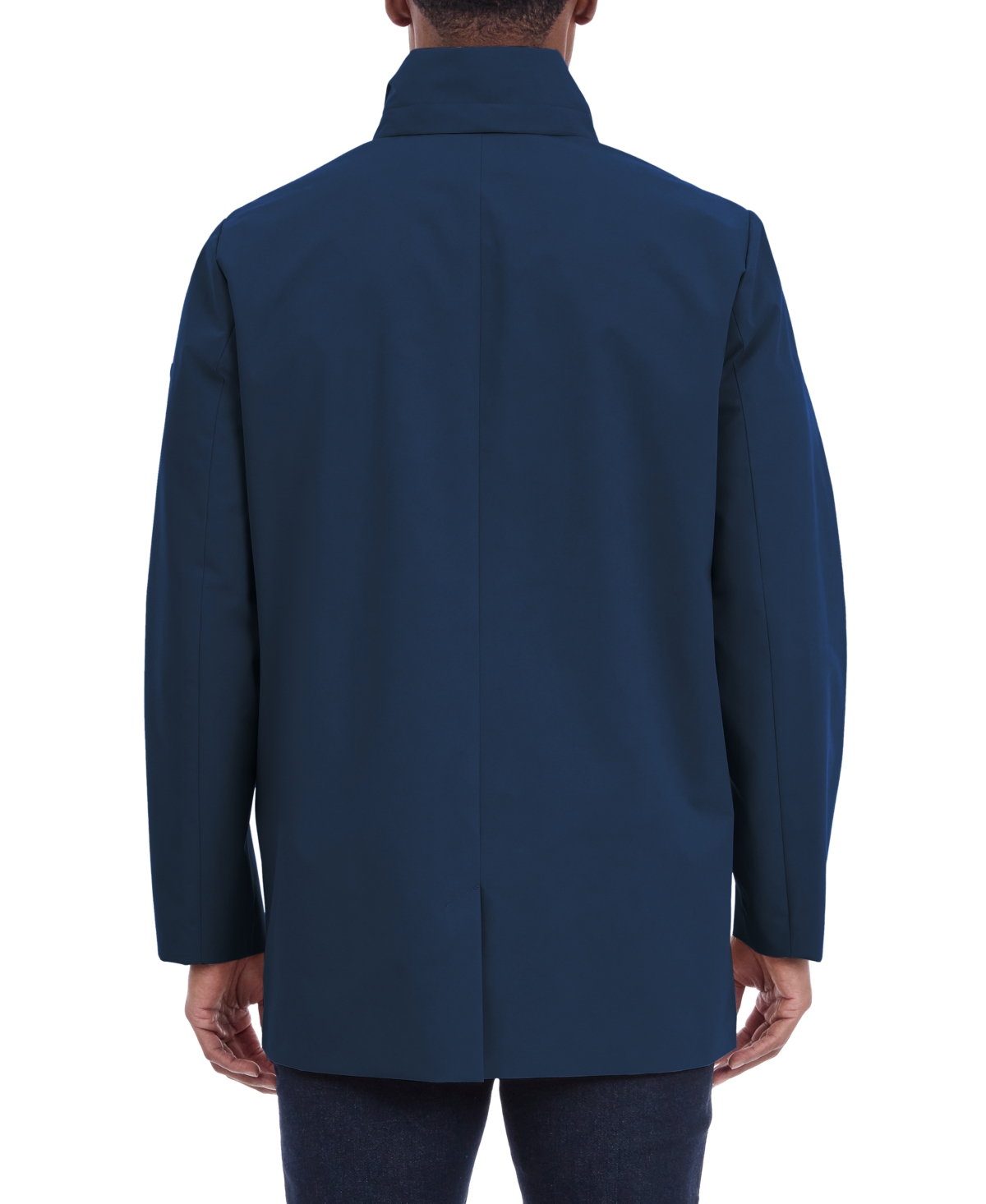 Michael Kors Men's Modern Rain Coat In Blue