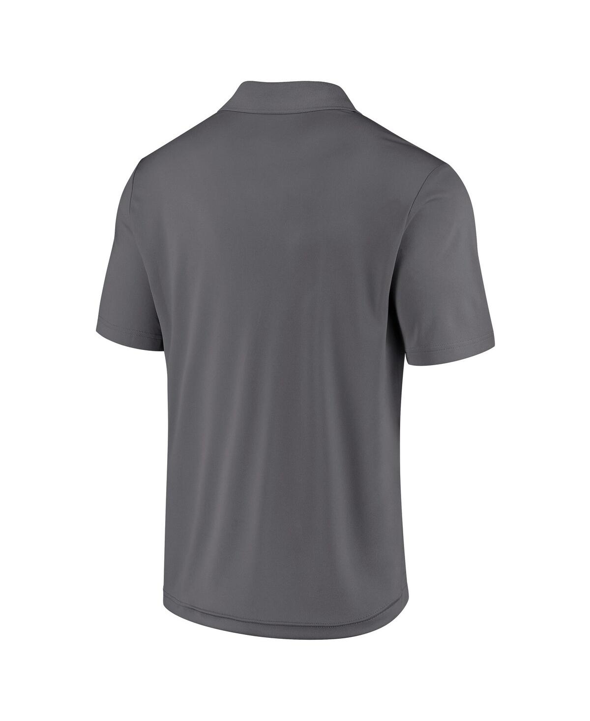 Fanatics Men's Gray Chicago Cubs Component Polo In Gray
