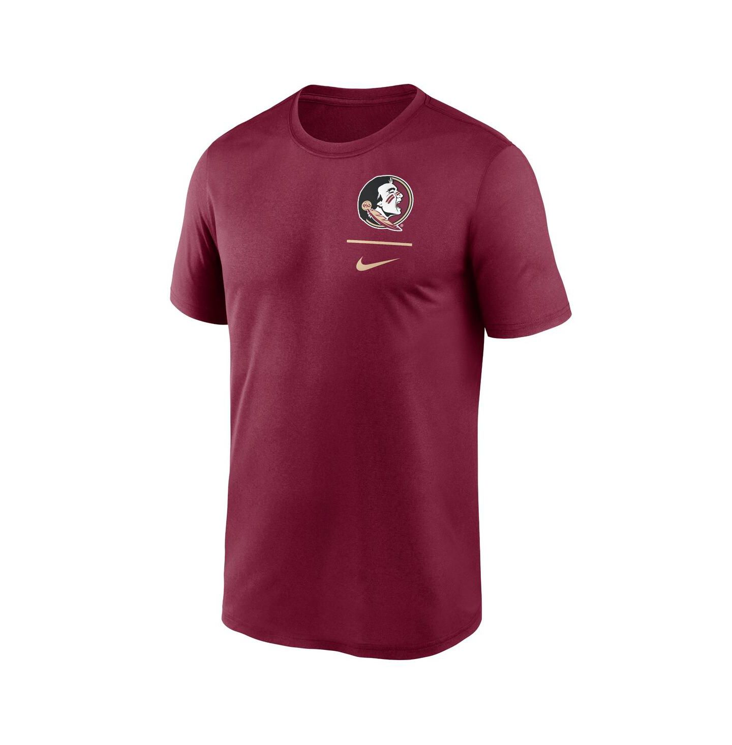 Мужская футболка Nike Garnet Florida State Seminoles Primary Logo Legend Performance — фото 3