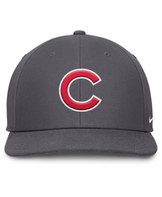 Men's Gray Chicago Cubs Pro Performance Snapback Hat