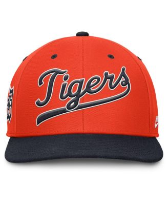 Men's Orange/Navy Detroit Tigers Cooperstown Collection Pro Performance Snapback Hat
