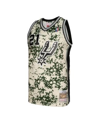 Men's Tim Duncan Camo San Antonio Spurs 2013/14 Swingman Jersey