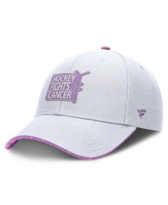 Fanatics - Men's White NHL Authentic Pro Hockey Fights Cancer Adjustable Hat