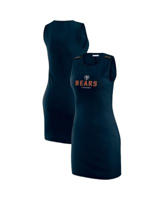 WEAR by Erin Andrews - Women's x Gracie Hunt Navy Chicago Bears Ribbed Tank Dress