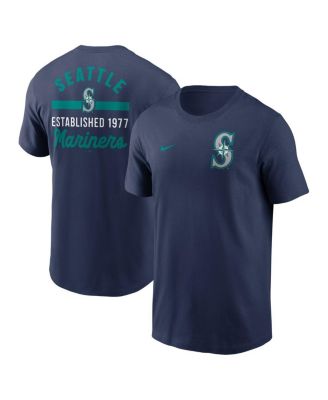 Nike - Men's Navy Seattle Mariners 2-Hit T-Shirt