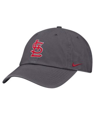 Nike - Men's Gray St. Louis Cardinals Club Adjustable Hat