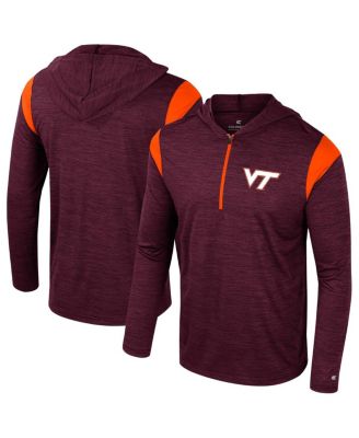 Colosseum - Men's Maroon Virginia Tech Hokies Dozer Half-Zip Windshirt