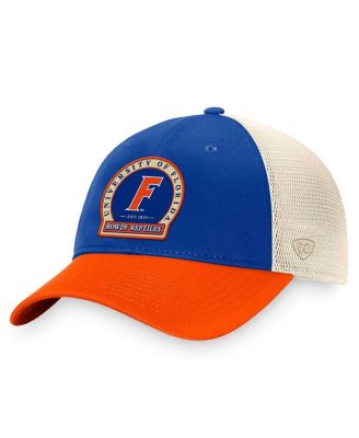 Top of the World - Men's Royal Florida Gators Refined Trucker Adjustable Hat