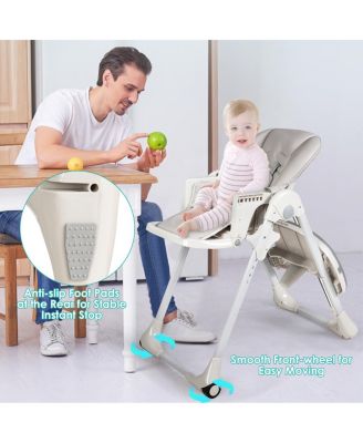 3-In-1 Convertible Baby High Chair for