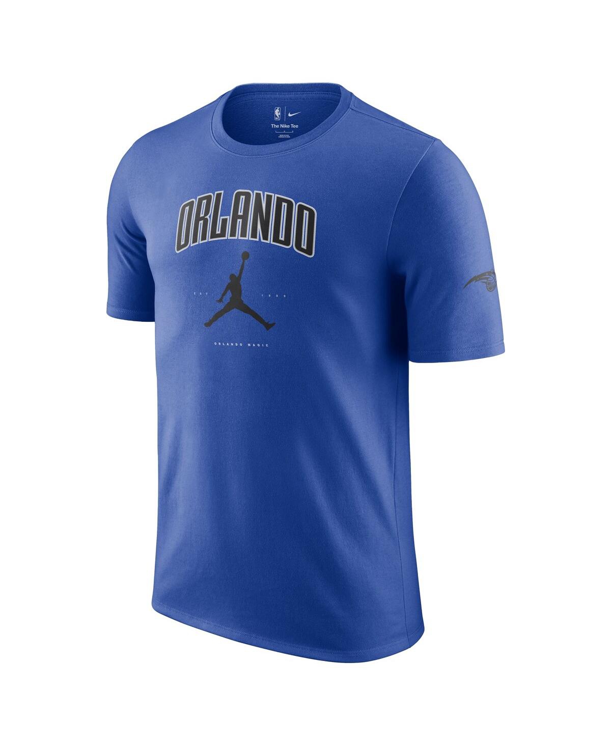 Jordan Men's And Women's Blue Orlando Magic Essential Cities T-shirt In Blue
