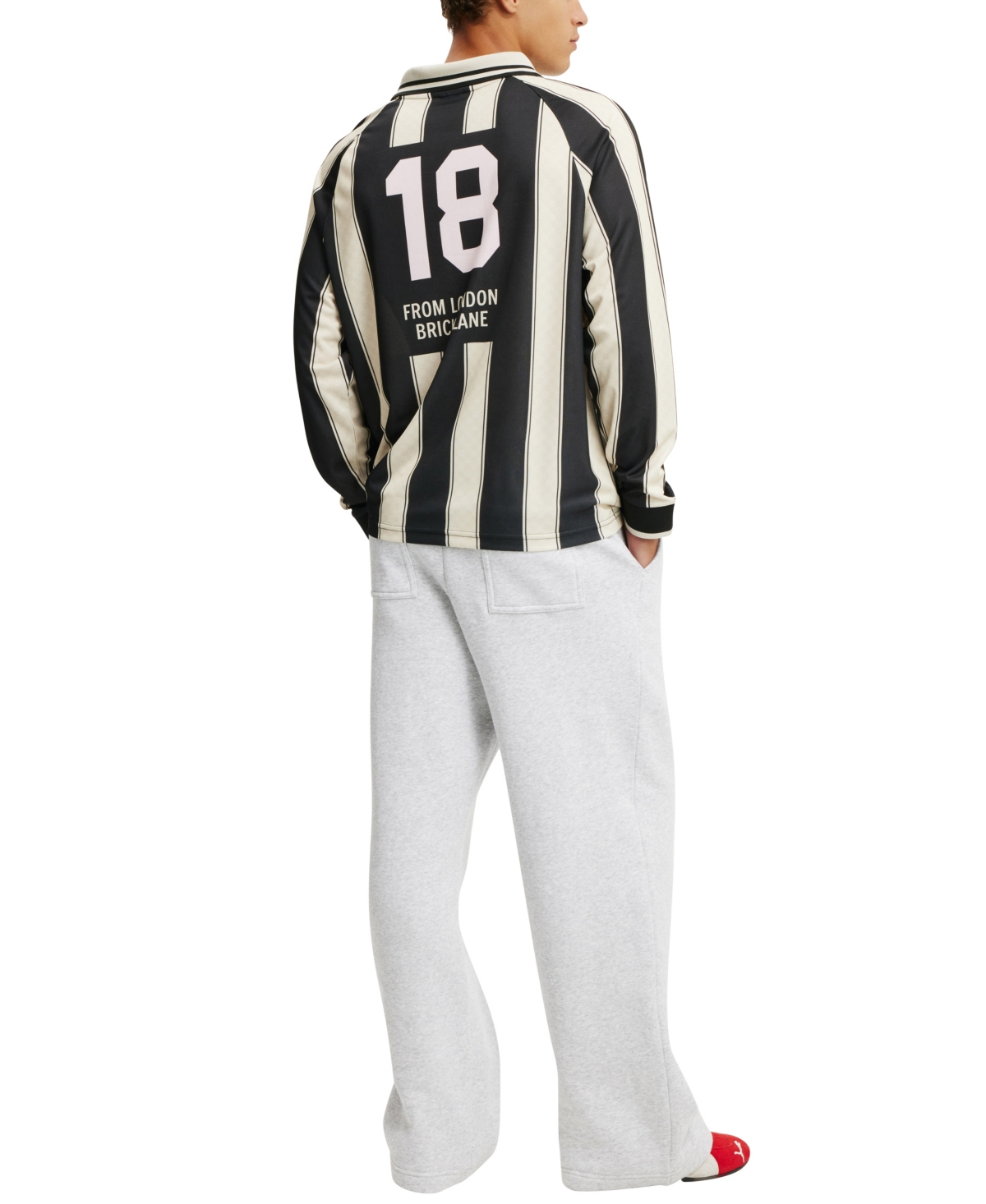 Shop Cotton On Men's Super Baggy Track Pants In Gray Marle