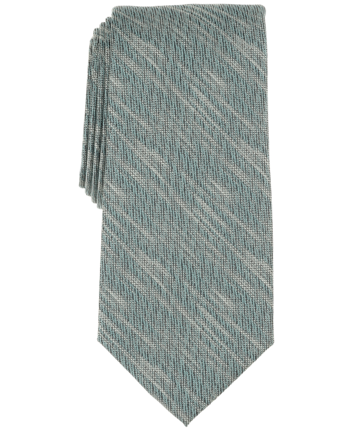 Perry Ellis Men's Namin Abstract Textured Tie - Green