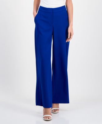 Women's Mid-Rise Wide-Leg Pants