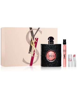 3-Pc. Black Opium Eau de Parfum & Loveshine Lip Oil Stick Gift Set