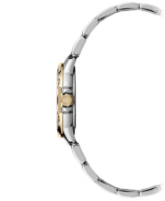 Women's Swiss Tango Quartz Two-Tone Stainless Steel Bracelet Watch 30mm