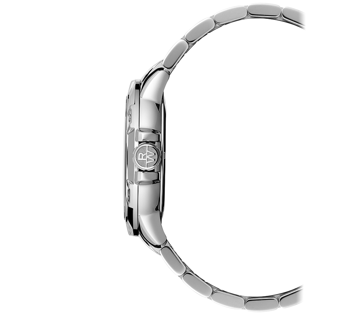 Raymond Weil Men's Swiss Tango Quartz Stainless Steel Bracelet Watch 41mm In Black