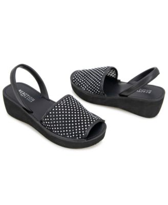 Women's Fine Glass Mesh Wedge Sandals