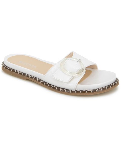 Женские сандалии Kenneth Cole Reaction Syrena Round Toe Flat, цвет: Экрю