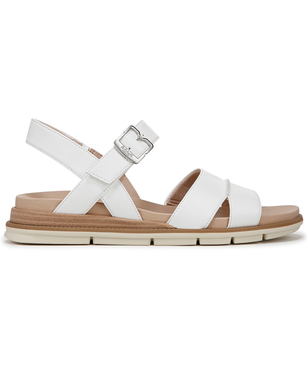 DR. SCHOLL'S WOMEN'S TIMELESS FUN OPEN ROUND TOE STRAPPY SANDALS 