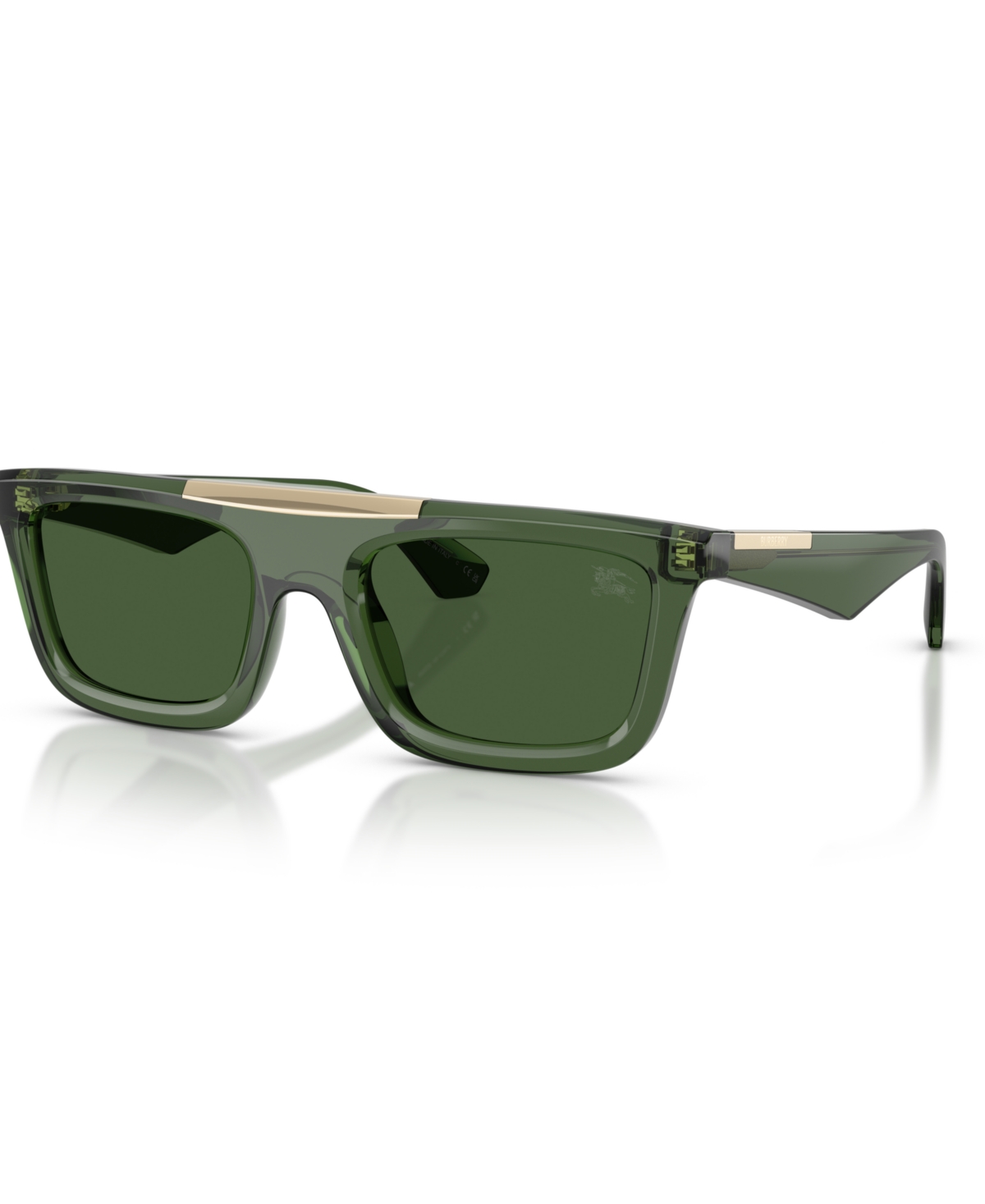 Burberry Rectangle-frame Sunglasses In Green