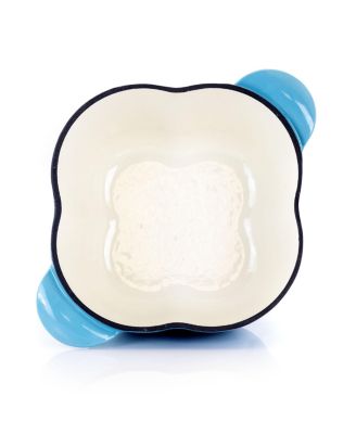 Pepper Shaped 3 Quart Enameled Cast Iron Casserole in Blue