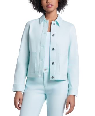 Jones New York - Women's Patch-Pocket Long-Sleeve Denim Jacket