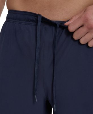 Men's Regular-Fit Quick-Dry 5" Swim Trunks with Compression Short Liner