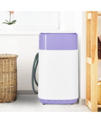 8lbs Portable Fully Automatic Washing Machine with Drain Pump
