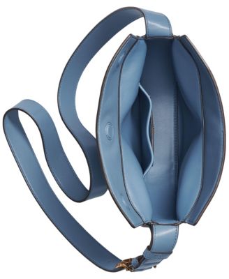 Valley Stream Leather Buckle Crossbody with Adjustable Strap