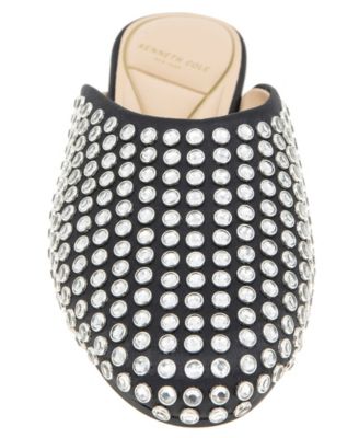 Women's Almond Toe Saddie Mules