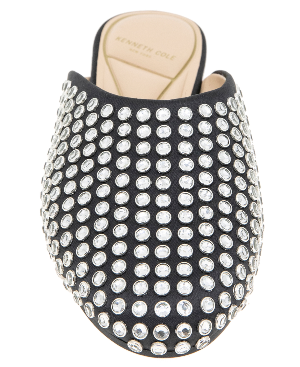 Kenneth Cole New York Women's Almond Toe Saddie Mules In Black