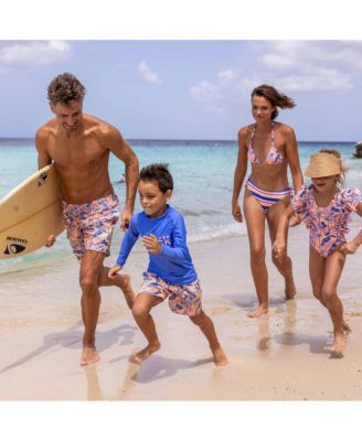 Azure Blue Sustainable LS Rash Top