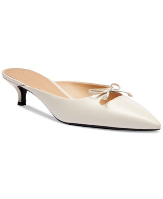 COACH - Women's Runway Embellished Bow-Trim Mules