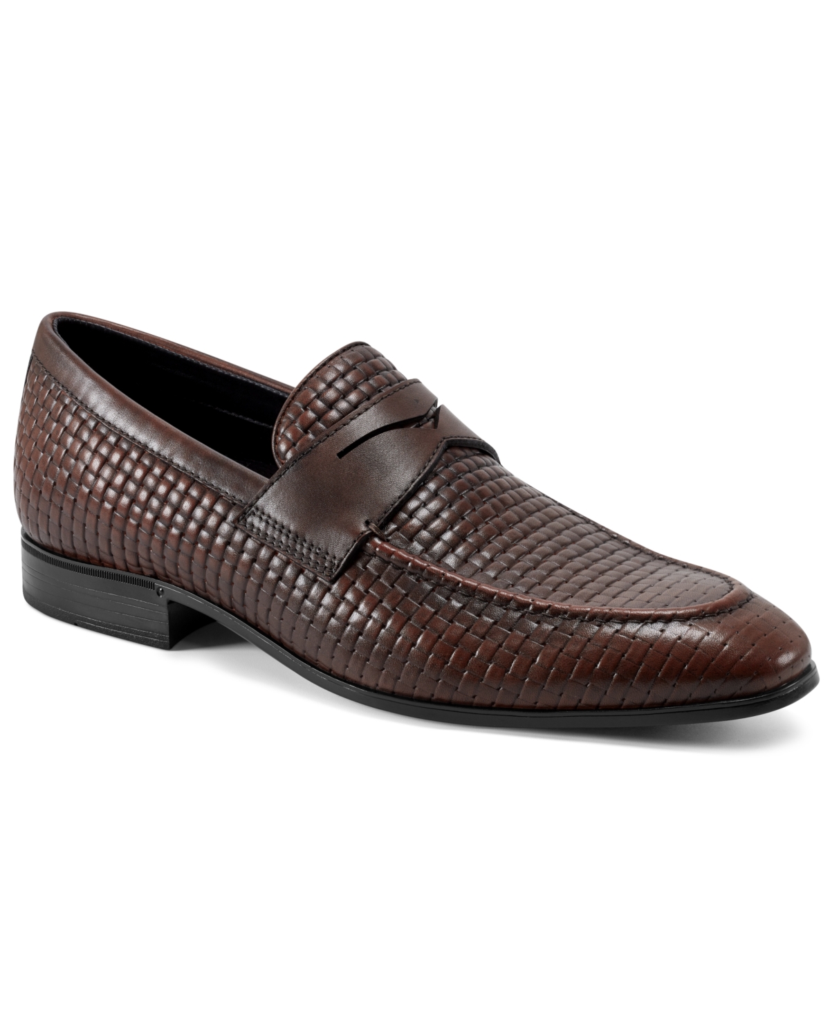 Men's Cory Slip On Dress Penny Loafers - Dark brown