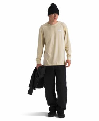 Men's Long Sleeve Box Never Stop Exploring T-shirt