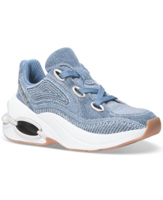 【MICHAEL KORS】Toni レースアップ スニーカー クロコ柄 Michael Kors Women's Toni Trainer Sneakers - Macy's