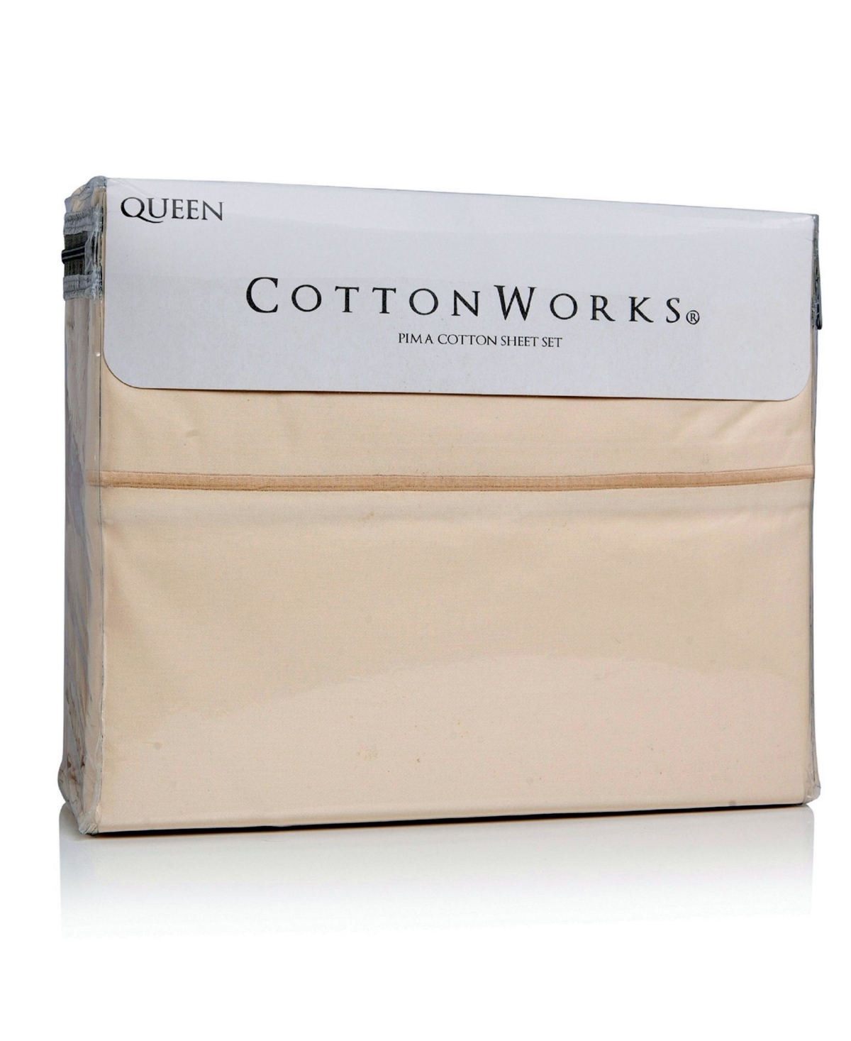 CottonWorks 1000 Thread Count 100% Pima Cotton Sateen 4-Pc. Sheet Set