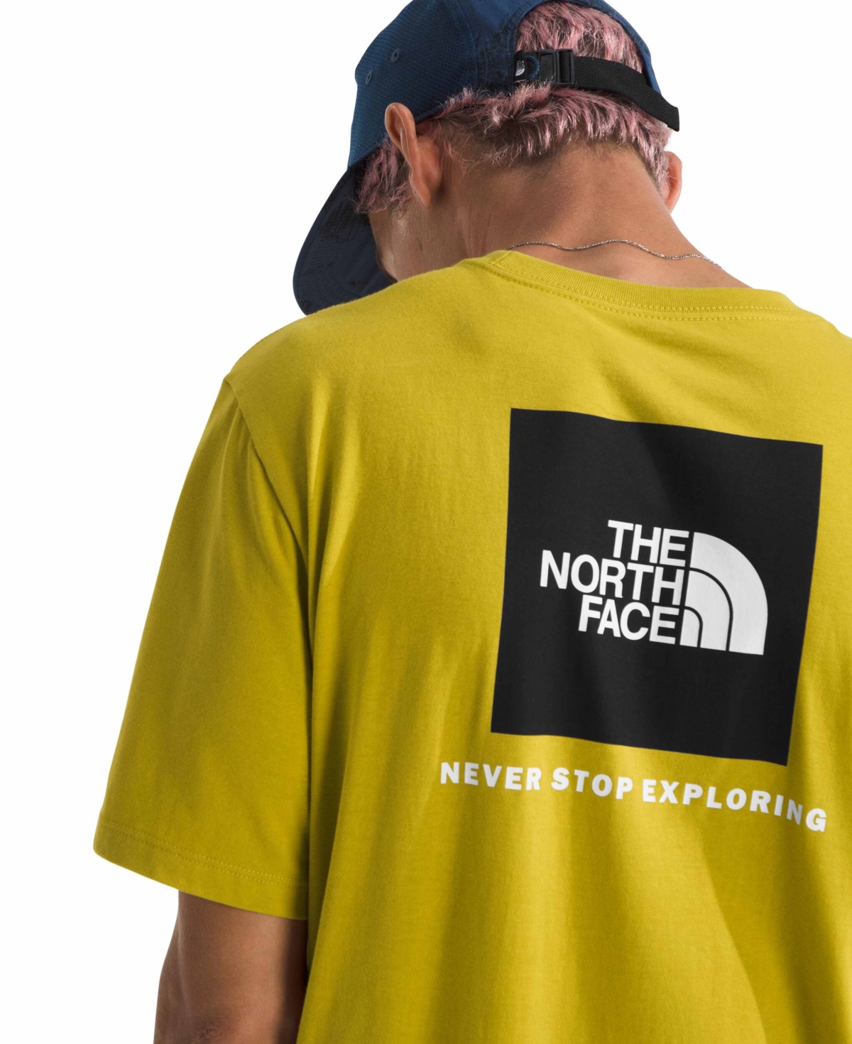 THE NORTH FACE MEN'S SHORT SLEEVE CORE BOX NEVER STOP EXPLORING T-SHIRT 