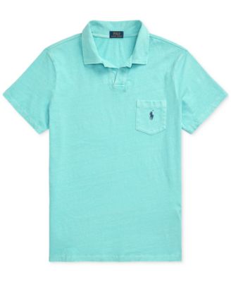 Polo Ralph Lauren Men's Standard Cotton-Linen Jersey Polo