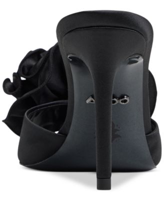 Women's Maleficientmule Ruffled High Heel Dress Sandals