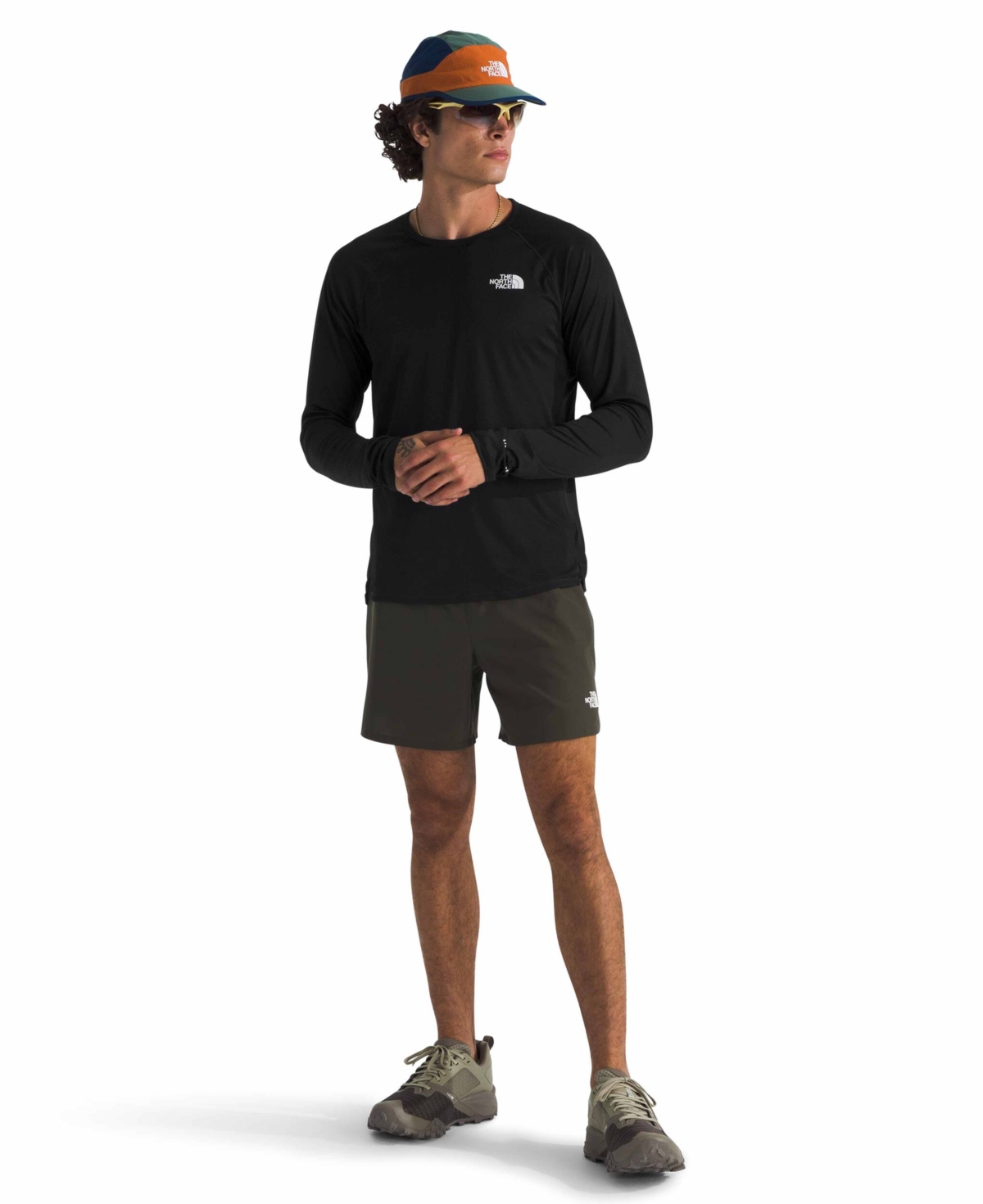 THE NORTH FACE MEN'S SUNRISER LONG SLEEVE SWEATSHIRT 
