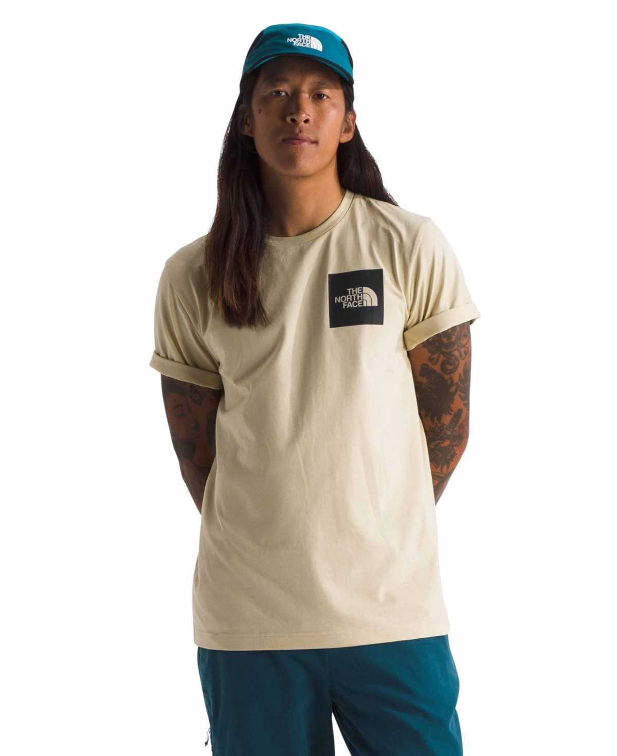 THE NORTH FACE MEN'S SHORT SLEEVE FINE T-SHIRT 