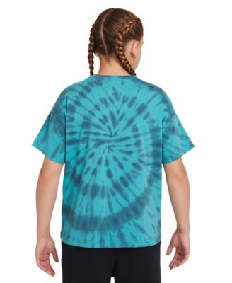 Big Girls Sportswear Tie-Dyed Crewneck T-Shirt
