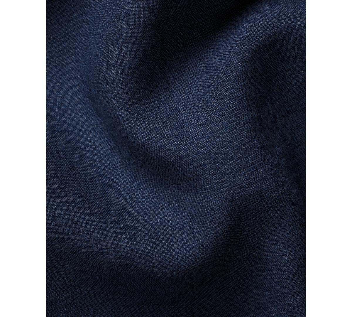 CHARLES TYRWHITT MEN'S SLIM FIT LONG SLEEVE LINEN BUTTON-FRONT SHIRT 